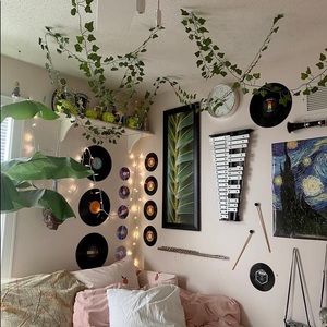 Green vines room decor